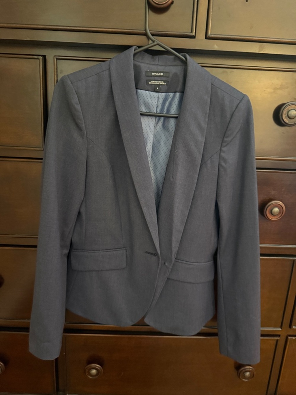 RW&CO. Women's Navy Blazer